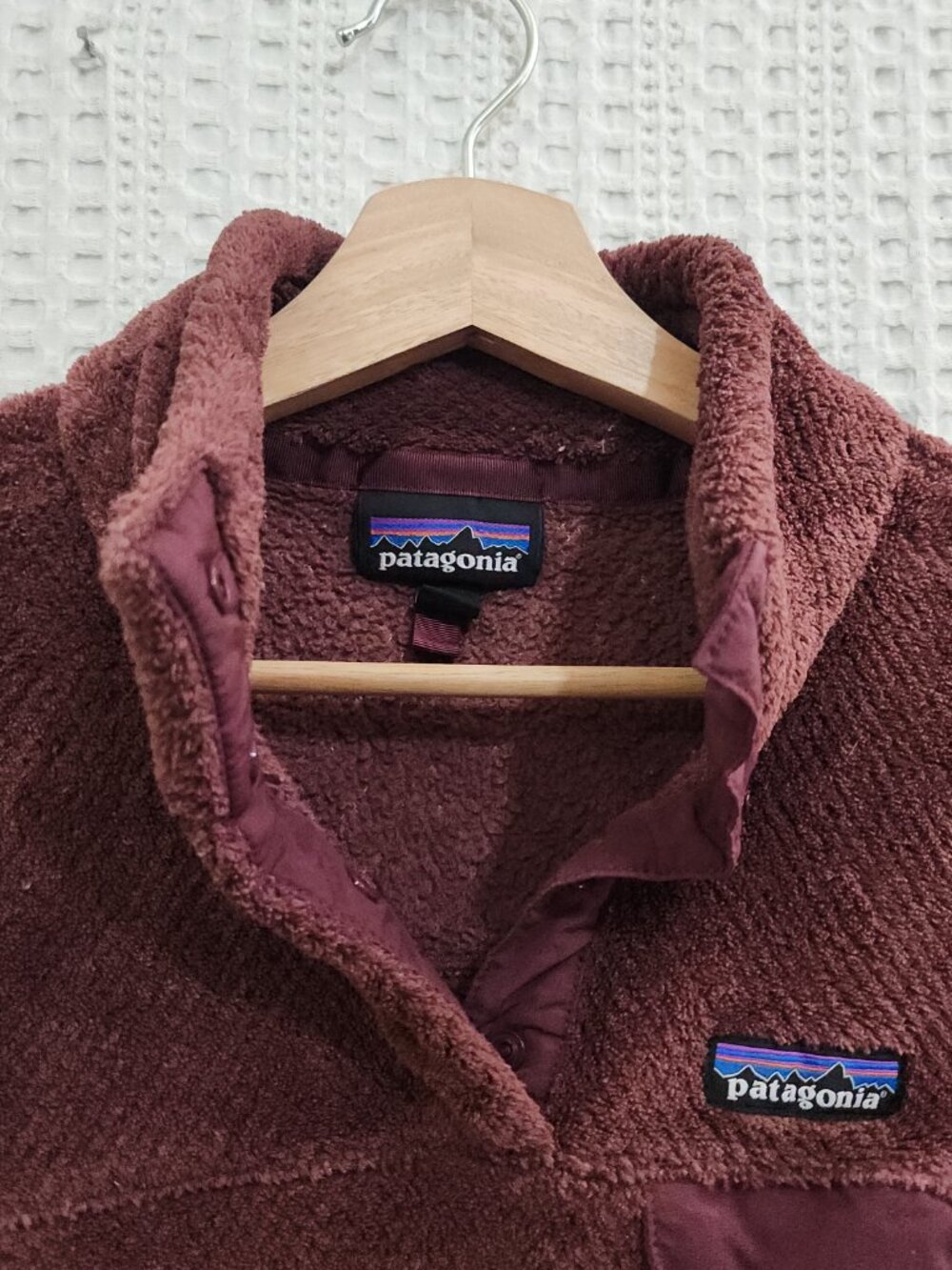 Patagonia Women's Re-Tool Snap-T Pullover in Kiln Pink Size Medium - Picture 6 of 13